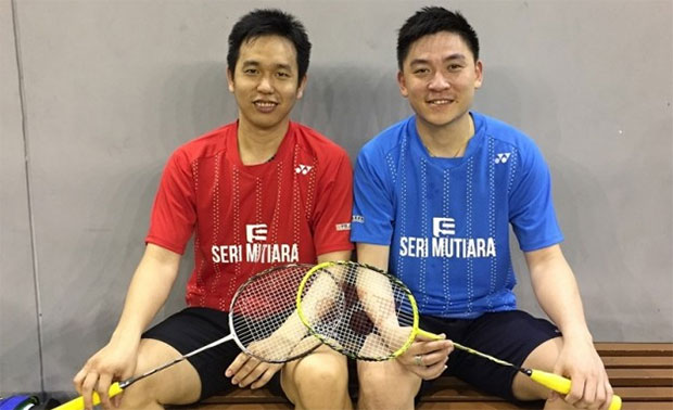 Hendra Setiawan/Tan Boon Heong need to be more proactive in order to remain competitive with other men's doubles pair. (photo: Tan Boon Heong's Facebook)