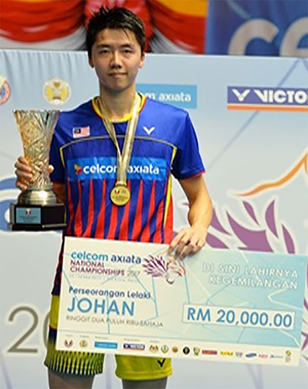Congratulations to Lim Chi Wing for winning the 2017 Malaysian national championships. (photo: Bernama)