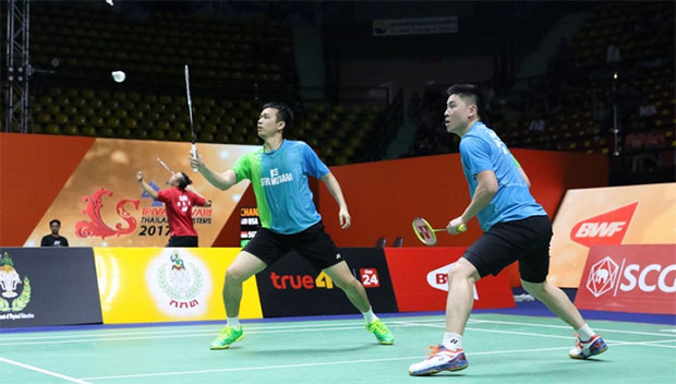 Hendra Setiawan and Tan Boon Heong. (photo: AFP)