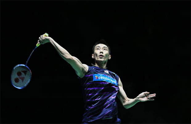 Lee Chong Wei kicks off Sudirman Cup in style. (photo: AP)