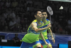 Goh V Shem/Tan Wee Kiong couldn't quite resurrect the breathtaking form that saw them won the silver medal at Rio Olympic. (photo: Bernama)