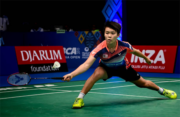 Goh Jin Wei receives positive news from MRI scan. (photo: AP)