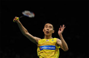 Let's go Lee Chong Wei! (photo: AP)