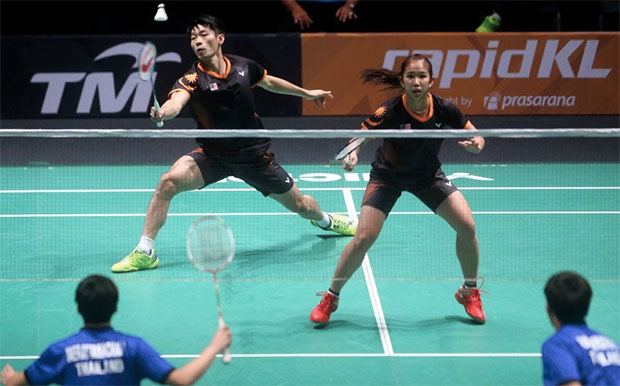 Chan Peng Soon/Cheah Yee See beat top seeds and world No. 31 Tseng Min-hao/Hu Ling-fang of Taiwan in the Vietnam Open mixed doubles quarter-finals on Friday.