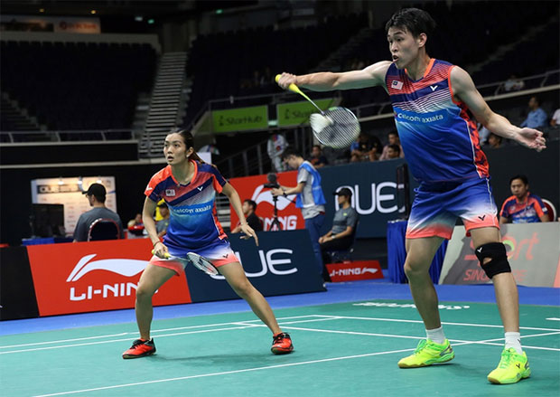 Tan Kian Meng/Lai Pei Jing try to restore confidence at French Open. (photo: AP)