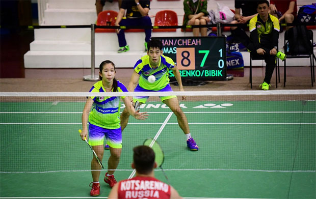 Chan Peng Soon/Cheah Yee See are off to winning starts at the 2017 Macau Open. (photo: AP)