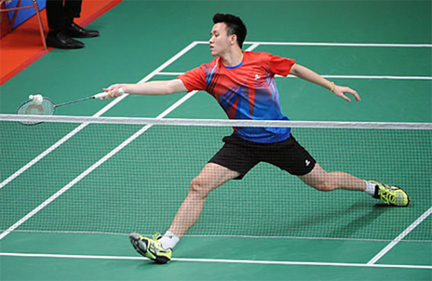 Zulfadli Zulkiffli enters 2017 Macau Open quarter-finals. (photo: AP)