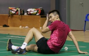 Lee Chong Wei requests some time off from the packed 2018 calendar. (photo: Bernama)