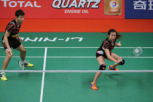 Chan Peng Soon/Goh Liu Ying kick off the 2018 Thailand Masters in auspicious fashion.