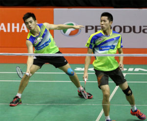 Goh V Shem/Tan Wee Kiong are one win away from taking the 2018 Malaysia Masters title. (photo: Eizairi Shamsudin)