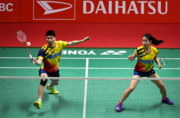 Goh Soon Huat/Shevon Jemie Lai need to add variety in their playing styles in order to reach a higher level in mixed doubles. (photo: AP)