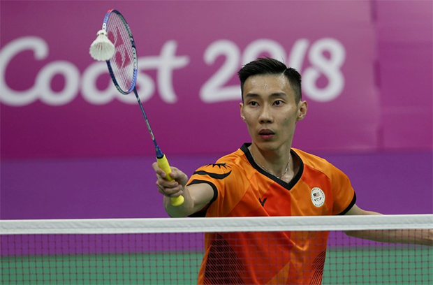Lee Chong Wei is the center of attention at the 2018 Commonwealth Games. (photo: Bernama)