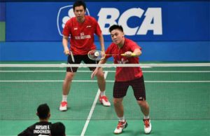 Tan Boon Heong and Hendra Setiawan were ranked World No. 20 at the end of 2017. (photo: AP)