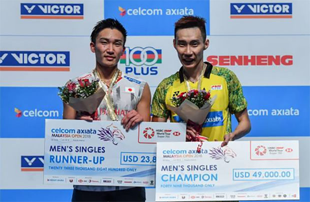 Lee Chong Wei clinches 12th Malaysia Open title. (photo: AP)