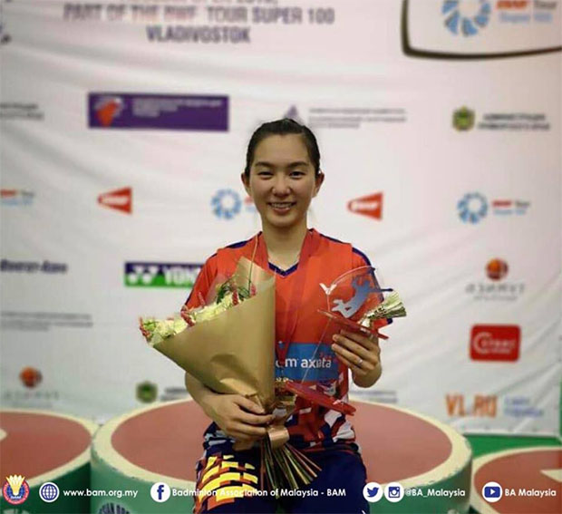 Congratulations to Ho Yen Mei for winning the 2018 Russia Open title. (photo: BAM)