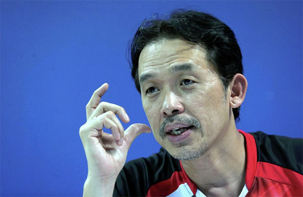 Rashid Sidek's words of wisdom are uplifting and inspiring. (photo: Bernama)
