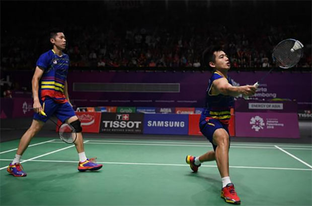 Goh V Shem/Tan Wee Kiong aiming for a strong performance at China Open. (photo: AFP)