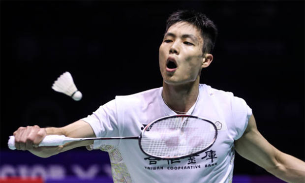 Chou Tien-Chen reaches men's singles final at 2018 Korea Open. (photo: AFP)