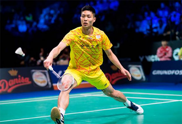 Badminton Video - 2018 Denmark Open Semi-Final - Chou Tien Chen (Chinese Taipei) vs. Anders Antonsen (Denmark)