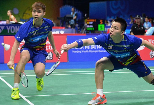 Aaron Chia/Soh Wooi Yik are the best young men's doubles talents in Malaysia. (photo: AFP)