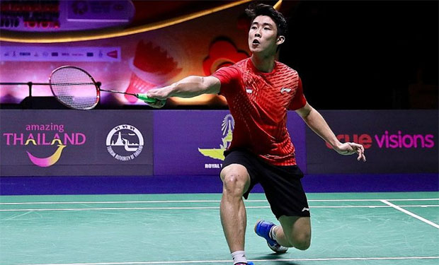 It would be interesting to see how Loh Kean Yew fare against Viktor Axelsen on Friday. (photo: Singapore Badminton Open)