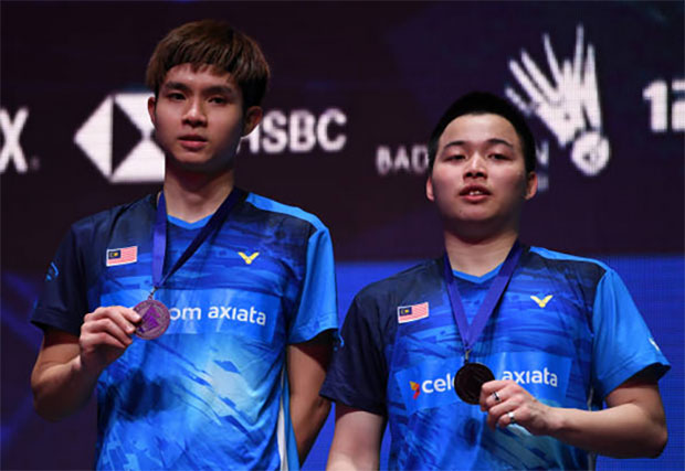 Good job to Aaron Chia/Soh Wooi Yik at All England final! (photo: AFP)
