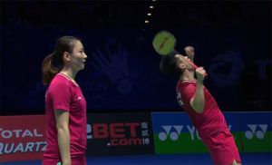 2019 All England final: Zheng Siwei/Huang Yaqiong vs. Yuta Watanabe/Arisa Higashino