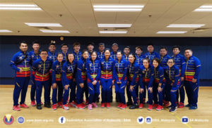Malaysia beat Macau 5-0 at 2019 Asia Mixed Team Championships. (photo: BAM)