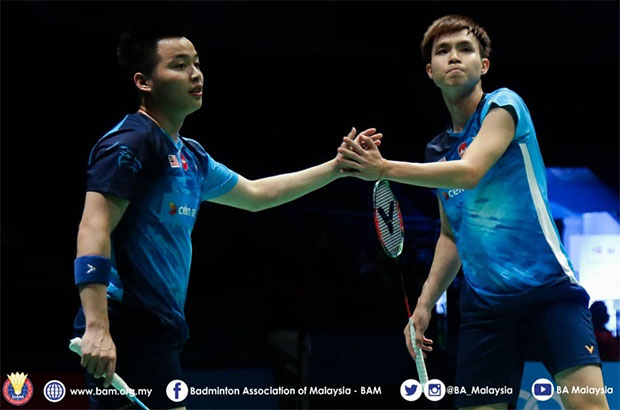 Expectations remain high for Aaron Chia/Soh Wooi Yik at Malaysia Open. (photo: BAM)