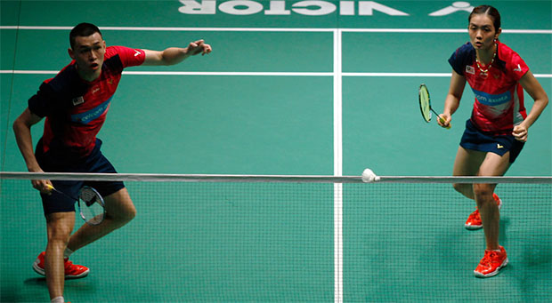 Tan Kian Meng/Lai Pei Jing are regaining their confidence and comfort level on the court. (photo: Bernama)