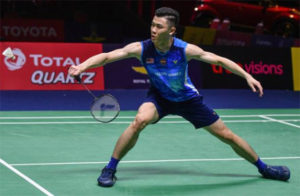 Lee Zii Jia eyes strong chance of advancing to 2019 World Championships quarter-finals. (photo: Chalinee Thirasupa/AFP/Getty Images)