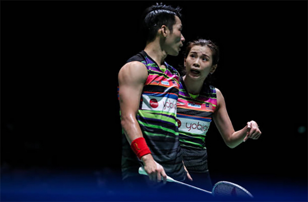 Chan Peng Soon/Goh Liu Ying get off to a good start at 2019 World Championships. (photo: Shi Tang/Getty Images)