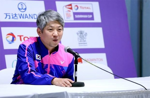 Kang Kyung-Jin is reported to be signing with China as the country's first ever badminton foreign coach. (photo: AFP)