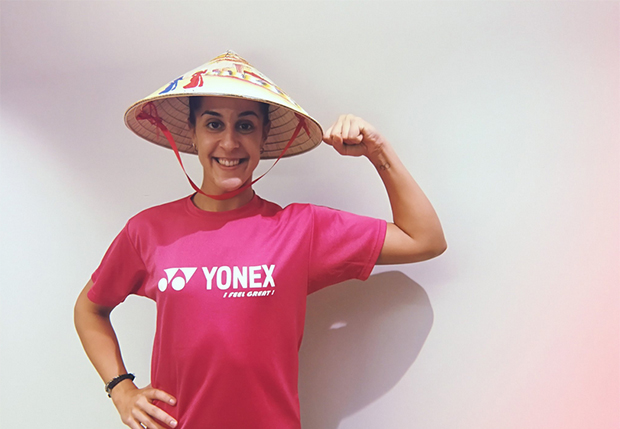 Definitely glad to see Carolina Marin making a comeback. (photo: Carolina Marin's Twitter)