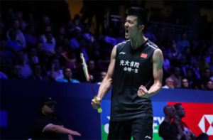 Chen Long storms into the French Open quarter-final. (photo: Shi Tang/Getty Images)