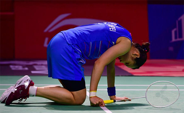 Tai Tzu Ying withdraws from Fuzhou China Open due to knee injury. (photo: Xinhua)