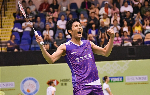 Chou Tien Chen roars past Parupalli Kashyap in Hong Kong Open second round. (photo: Hong Kong Open)
