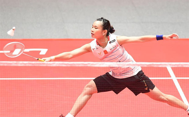 Tai Tzu Ying struggles in the first day of BWF World Tour Finals. (photo: Xinhua)