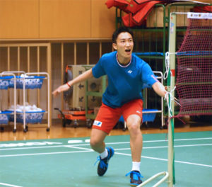 Kento Momota is making his final pushes on the practice before departing to Kuala Lumpur for the 2020 Malaysia Masters. (photo: Yahoo)