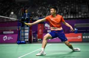 Daren Liew makes the Malaysia Masters first round. (photo: AFP)