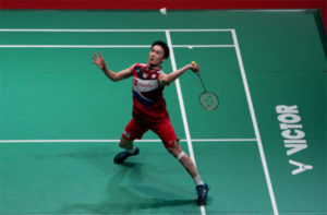 Kento Momota continue strong run at Malaysia Masters. (photo: Shi Tang/Getty Images)