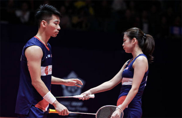 Chan Peng Soon/Goh Liu Ying falter in 2020 All England first round. (photo: Shi Tang/Getty Images)