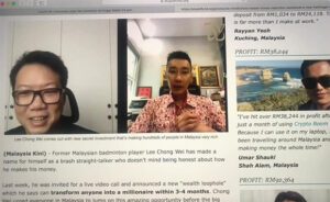 Scammers are pretending to be Lee Chong Wei to sell get-rich-quick schemes. (photo: Lee Chong Wei's Facebook)