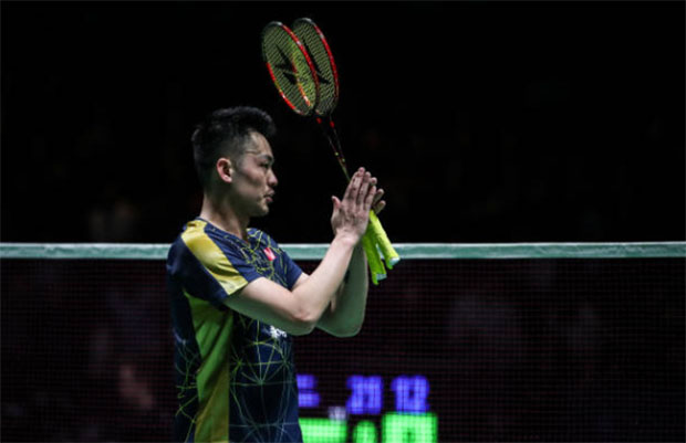 Lin Dan announces retirement from badminton. (photo: Shi Tang/Getty Images)