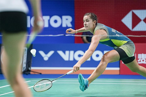 Carolina Marin roars into Denmark Open semi-final. (photo: EPA-EFE)