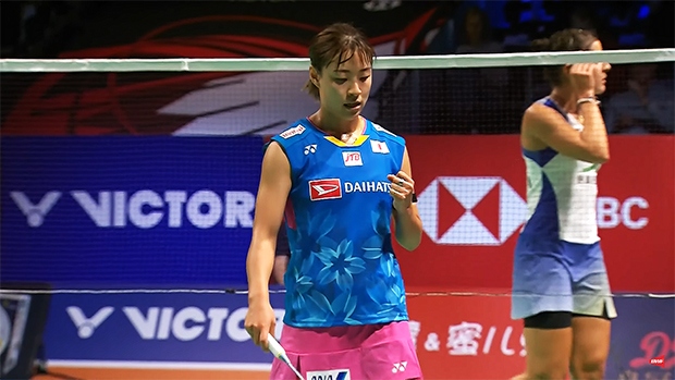 Nozomi Okuhara beats Carolina Marin in Denmark Open final to end two-year title drought.