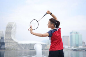 Kung-Fu Badminton from Tai Tzu Ying. (photo: Kaohsiung Tourism Bureau)