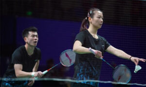 Zheng Siwei/Huang Yaqiong are favorites to win the 2020 Chinese National Badminton Championships mixed doubles title. (photo: Weibo)