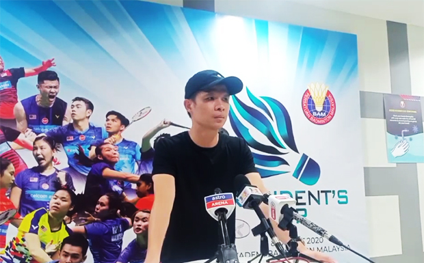 Wong Choong Hann is satisfied with the performance of Malaysia's young badminton players. (photo: BAM)
