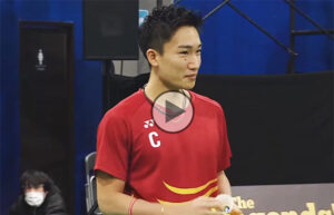 Kento Momota and friends win the MIX & MATCH Badminton Challenge.